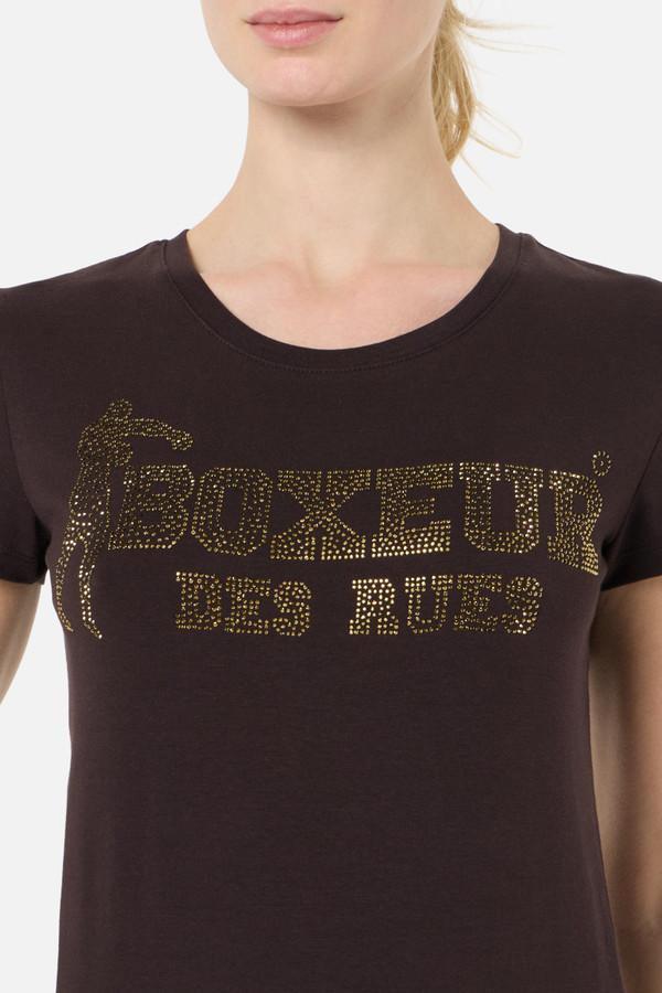 T-Shirt Cocoa Con Strass