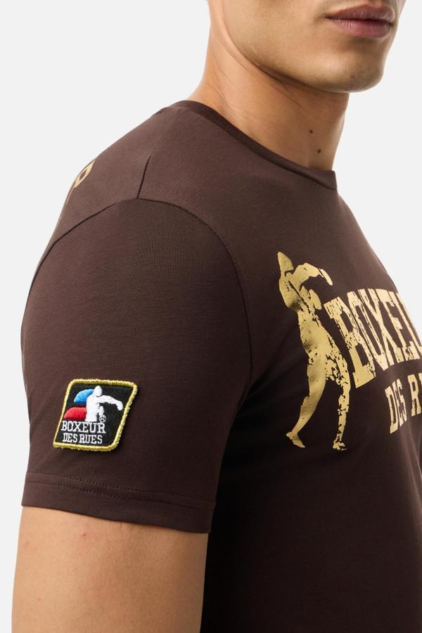 T-Shirt Manica Corta Iconica Chocolate Fondant