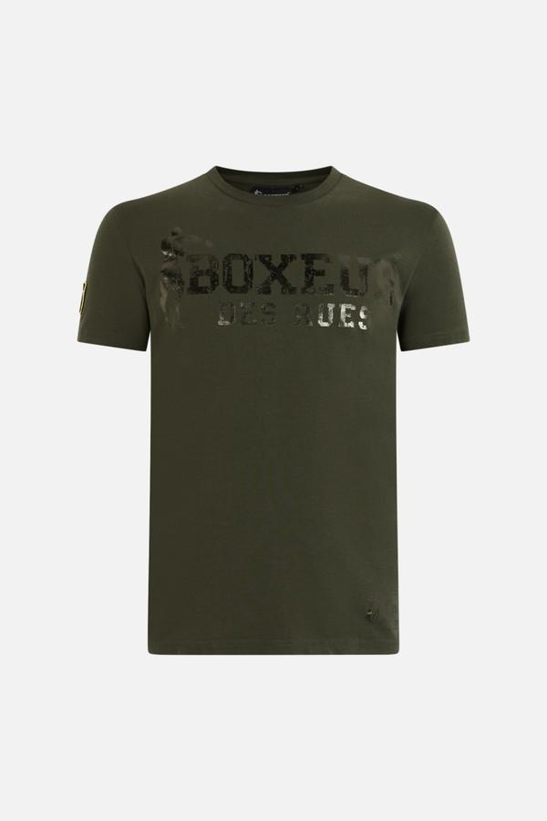 T-Shirt Manica Corta Iconica Olive Green