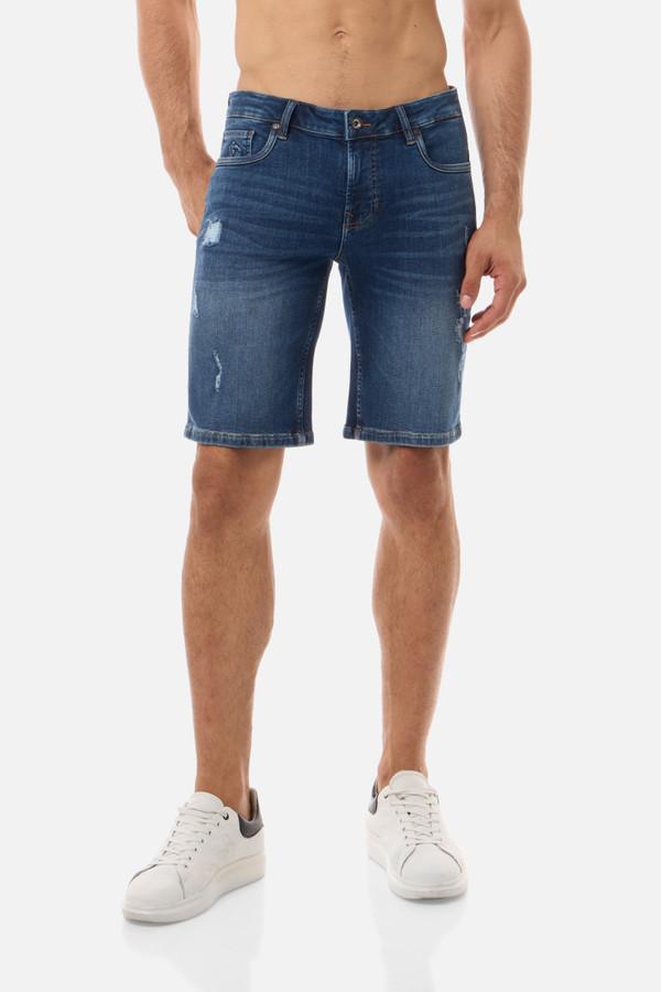Regular Short Jeans Dark Blue Dark Blue