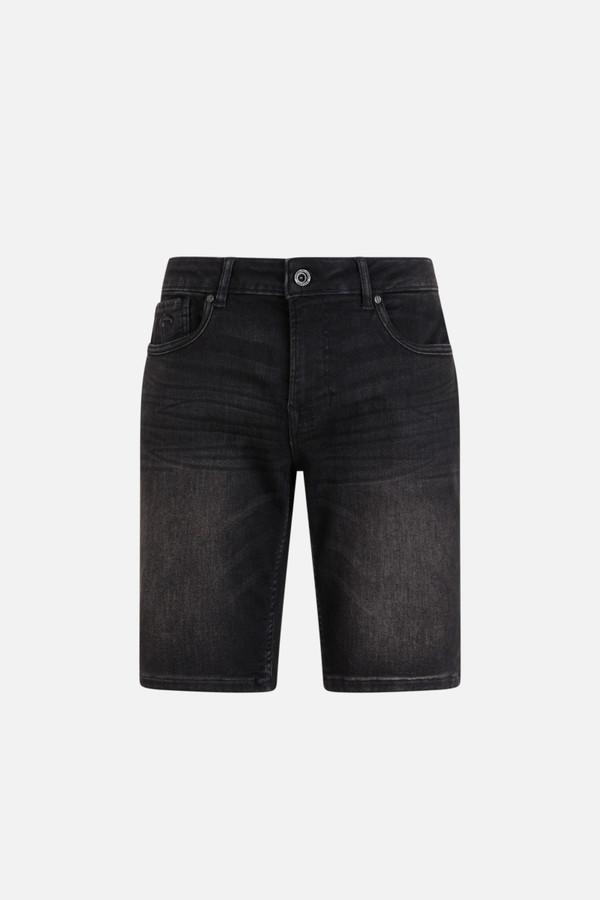 Regular Short Jeans Dark Grey