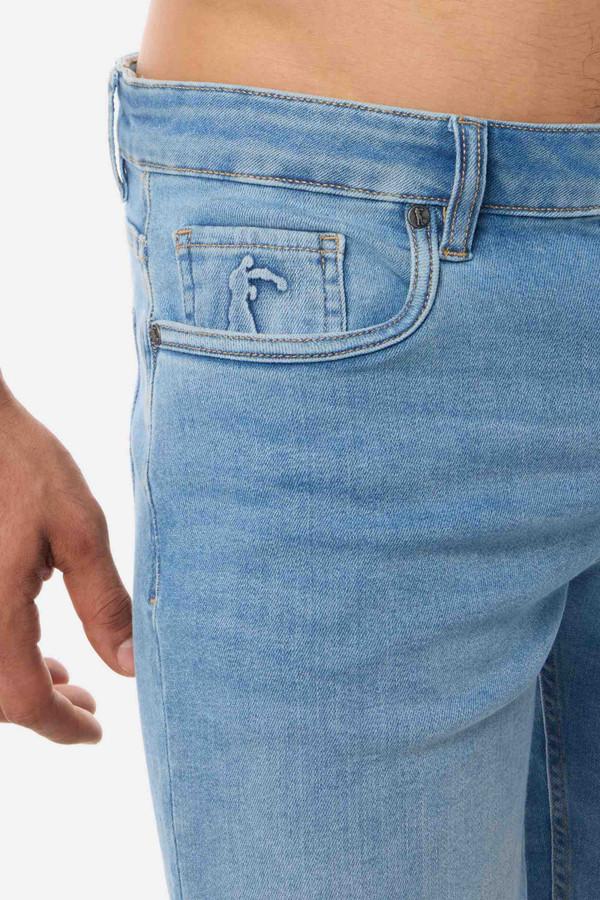Regular Short Jeans Mid Blue