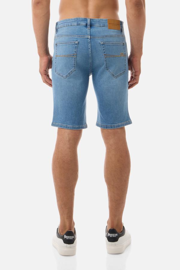 Regular Short Jeans Mid Blue