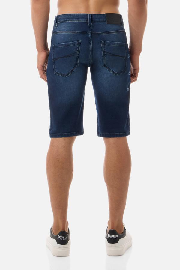 Knit Denim Dark Blue