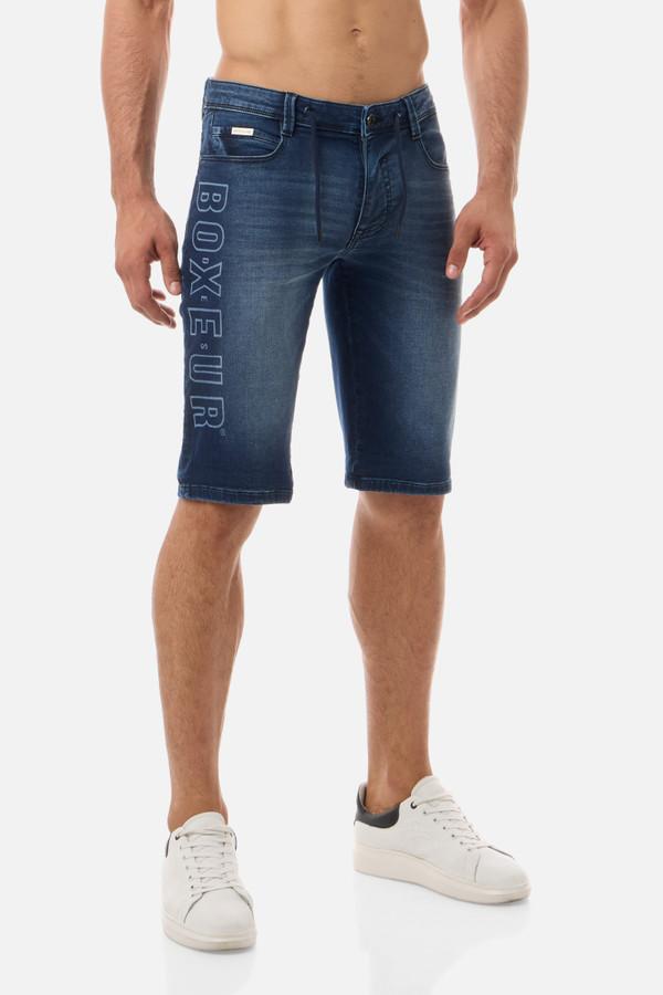 Knit Denim Dark Blue