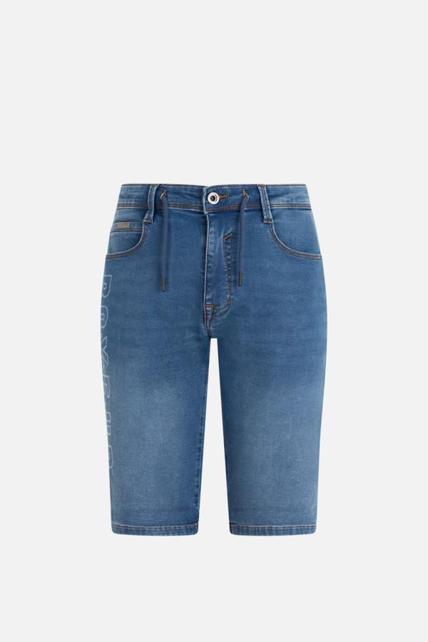 Knit Denim Mid Blue